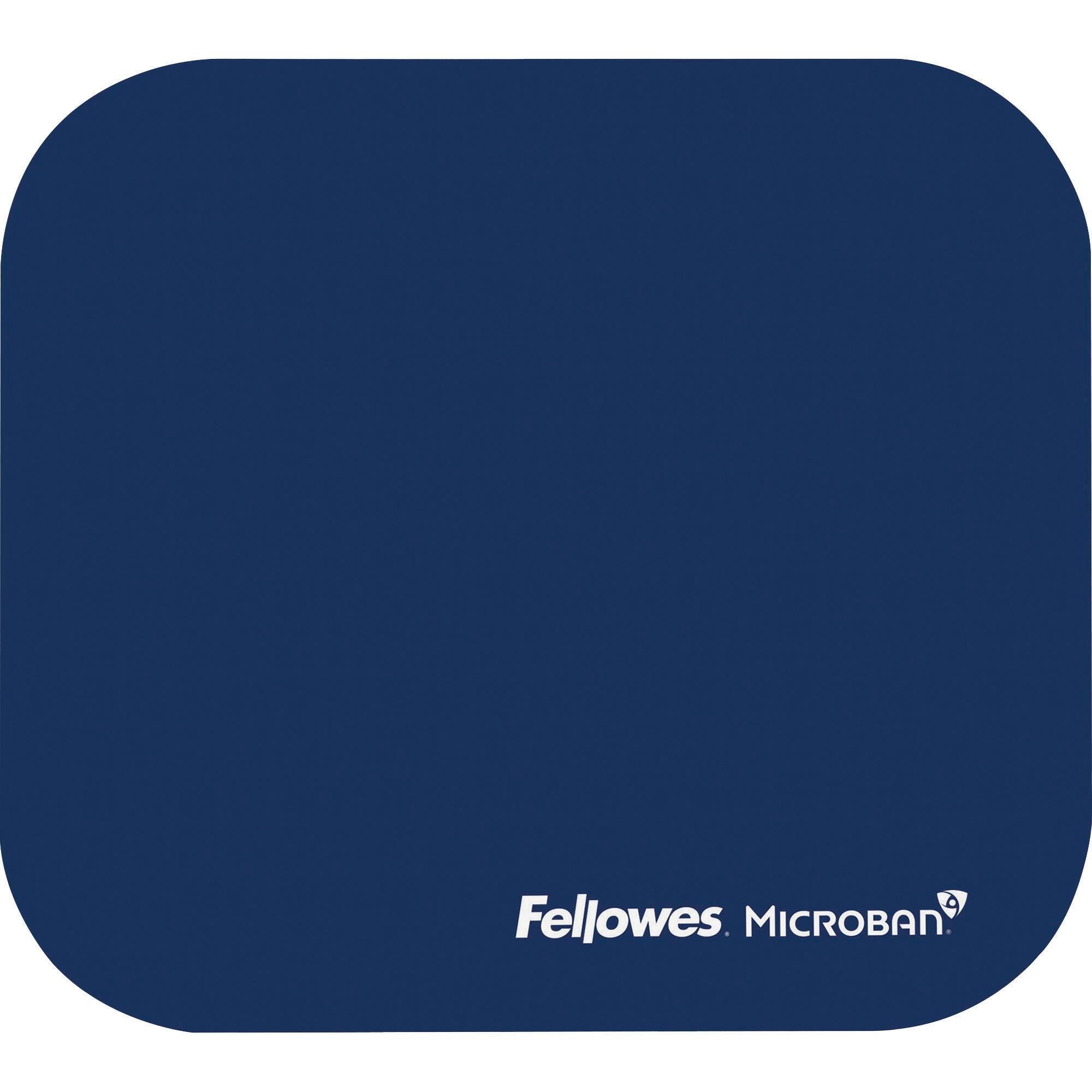 MOUSE PAD NON-SKID ANTIMICROBIAL BLUE FELLOWES 5933801