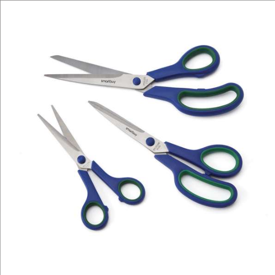 SCISSORS EASY GRIP 20CM