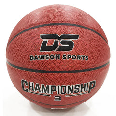 DS PU Championship Basketball- Size 3 Brown