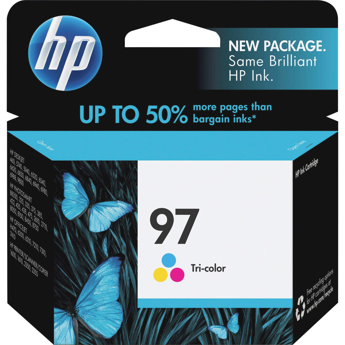 CARTRIDGE INK TONER HP HEWC9363WN TRI-COLOR