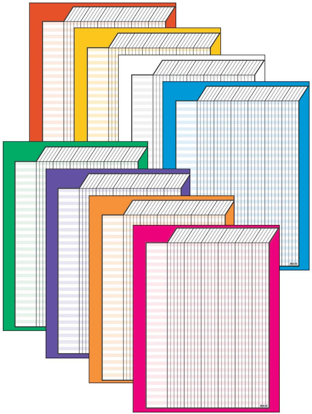 CHART INCENTV VERTCL PK OF 8