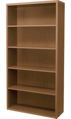 BOOKCASE 5-SHELF FIXED 71H BOURBON CHERRY HON11555AXHH