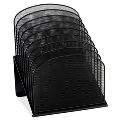 ORGANIZER VERTICAL STEEL MESH - SAFCO 3258BL -8 SECTION BLK