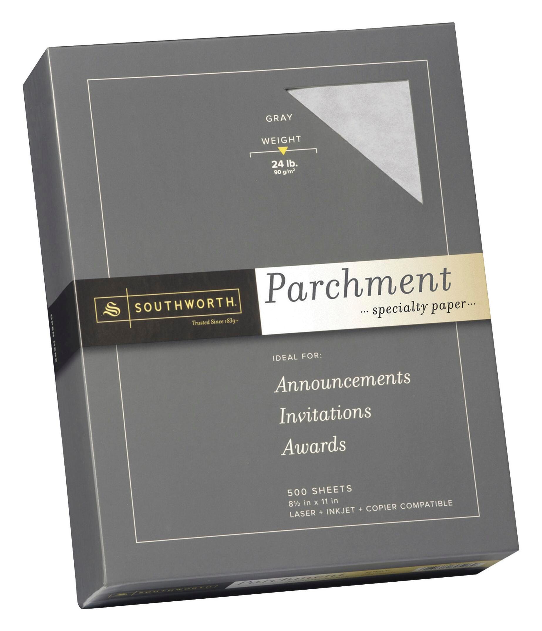 PARCHMENT PAPER 24NO. GRAY SOU974C PACK OF 500