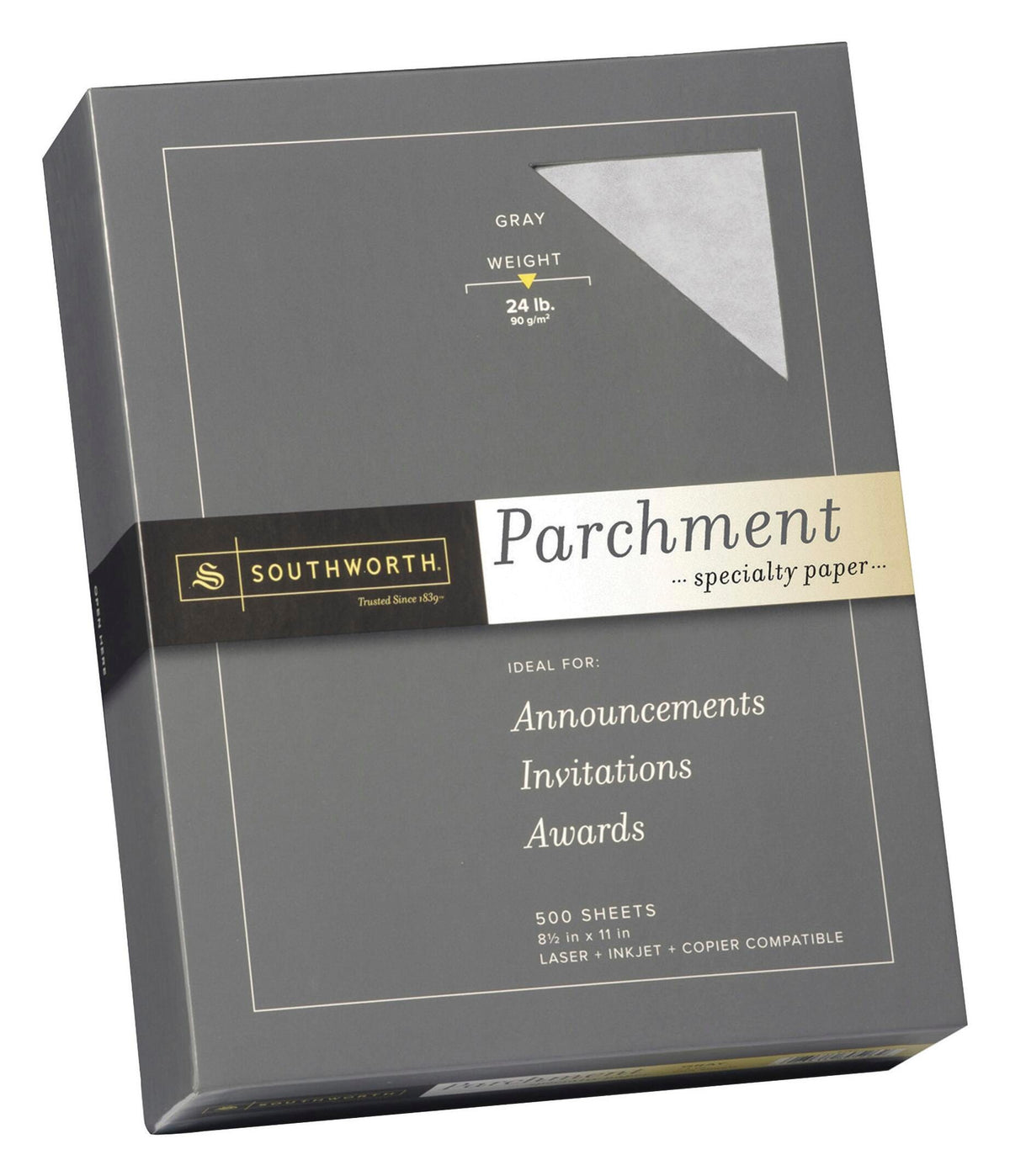 PARCHMENT PAPER 24NO. GRAY SOU974C PACK OF 500