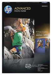 PAPER PHOTO 4X6 IN GLOSSY PK OF 100 HEWQ6638A