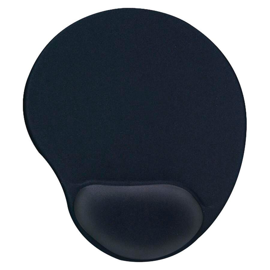 MOUSE PAD WITH GEL WRIST REST BLACK COMPUCESSORY CCS55151