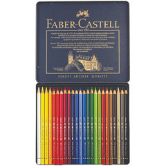 Pencils Polychromos Tin 24 Colours