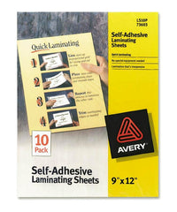 SHEET LAMINATE 9X12 10/PK