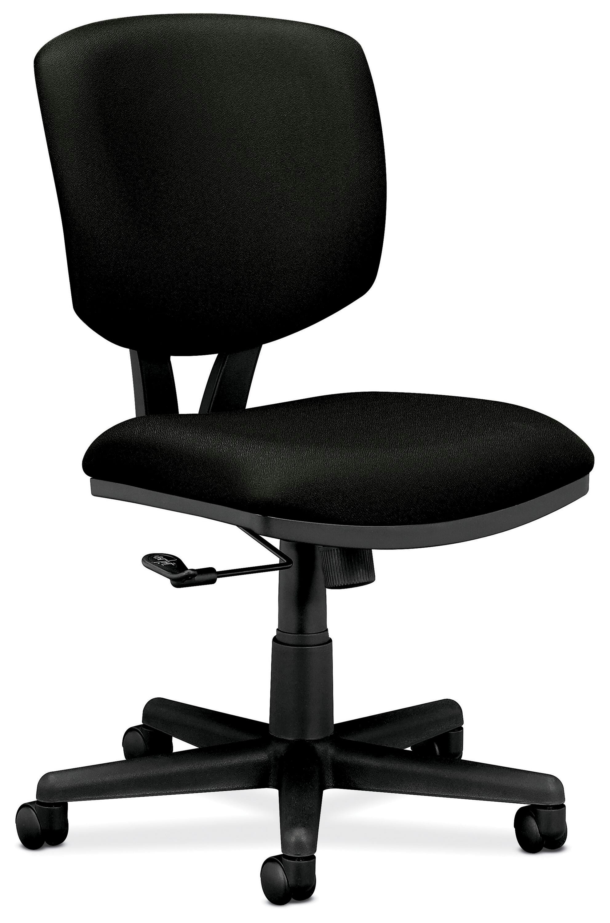 CHAIR TASK BASIC ERGO TILT - ARMLESS - BLACK