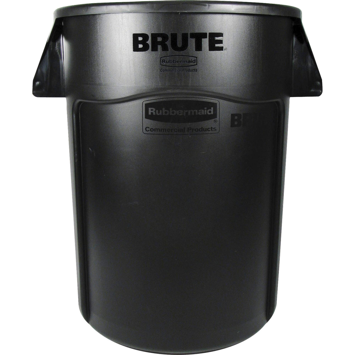 RECEPTACLE - BRUTE VENTED UTILITY CONTAINER - 44 GALLON CAPACITY - BLACK COLOR - EACH