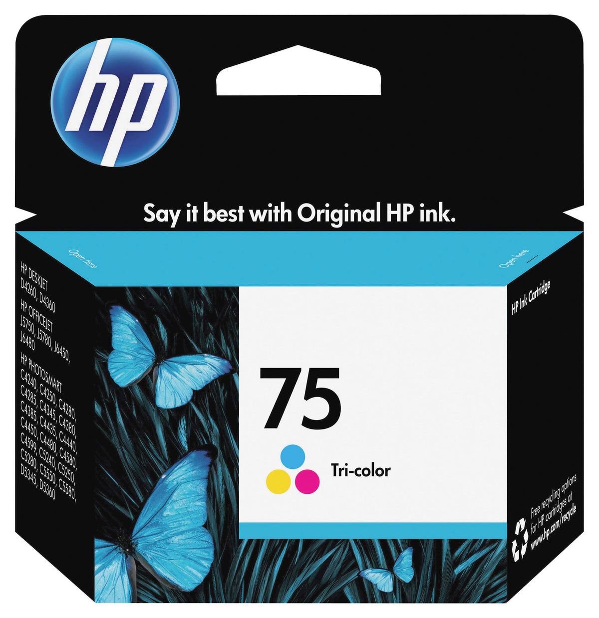 CARTRIDGE INK TONER HP HEWCB337WN TRI-COLOR