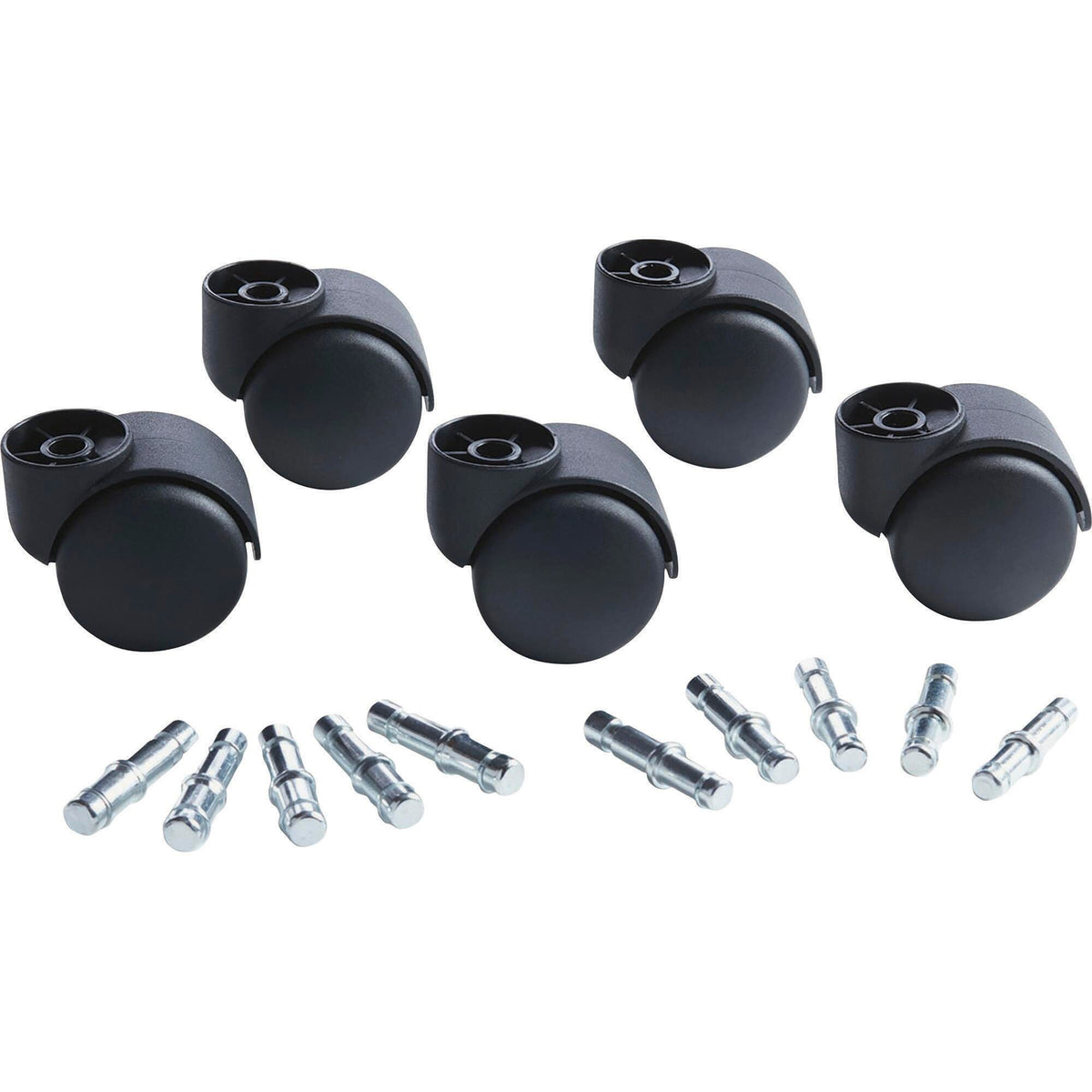 ACCESSORIES - CASTERS FUTURA HARD-WHEEL BLACK - SET OF 5