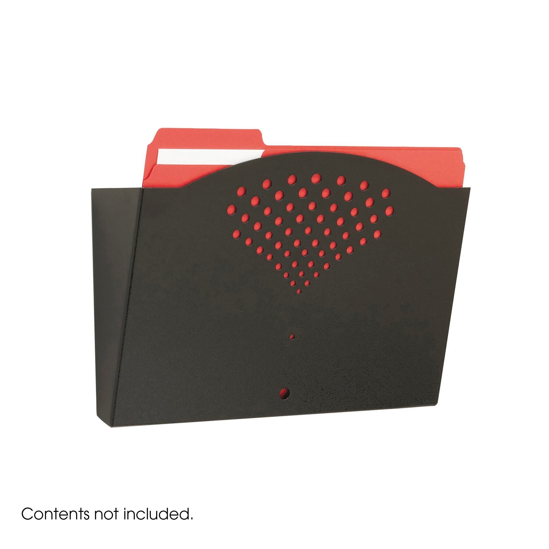 FILE WALL LTR SIZE STEEL BLACK