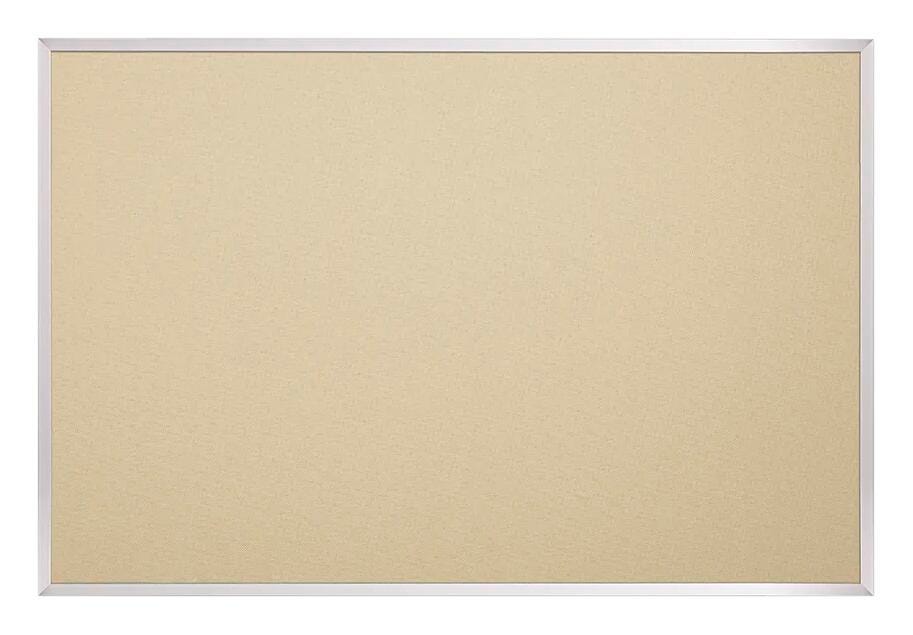 MOORECO TACKBOARD - NATURAL CORK-PLATE - 4FT X 8FT - ALUMINUM TRIM