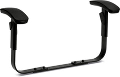 ARM KIT ADJUSTABLE HEIGHT FROM SEAT 6.5-8.25 BETWEEN ARMS 18.75 BLACK EACH