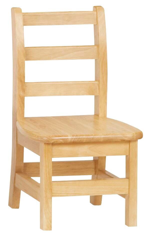 JONTI-CRAFT KYDZ - LADDERBACK CHAIR - 10 IN - SPECIFY SEAT COLOR