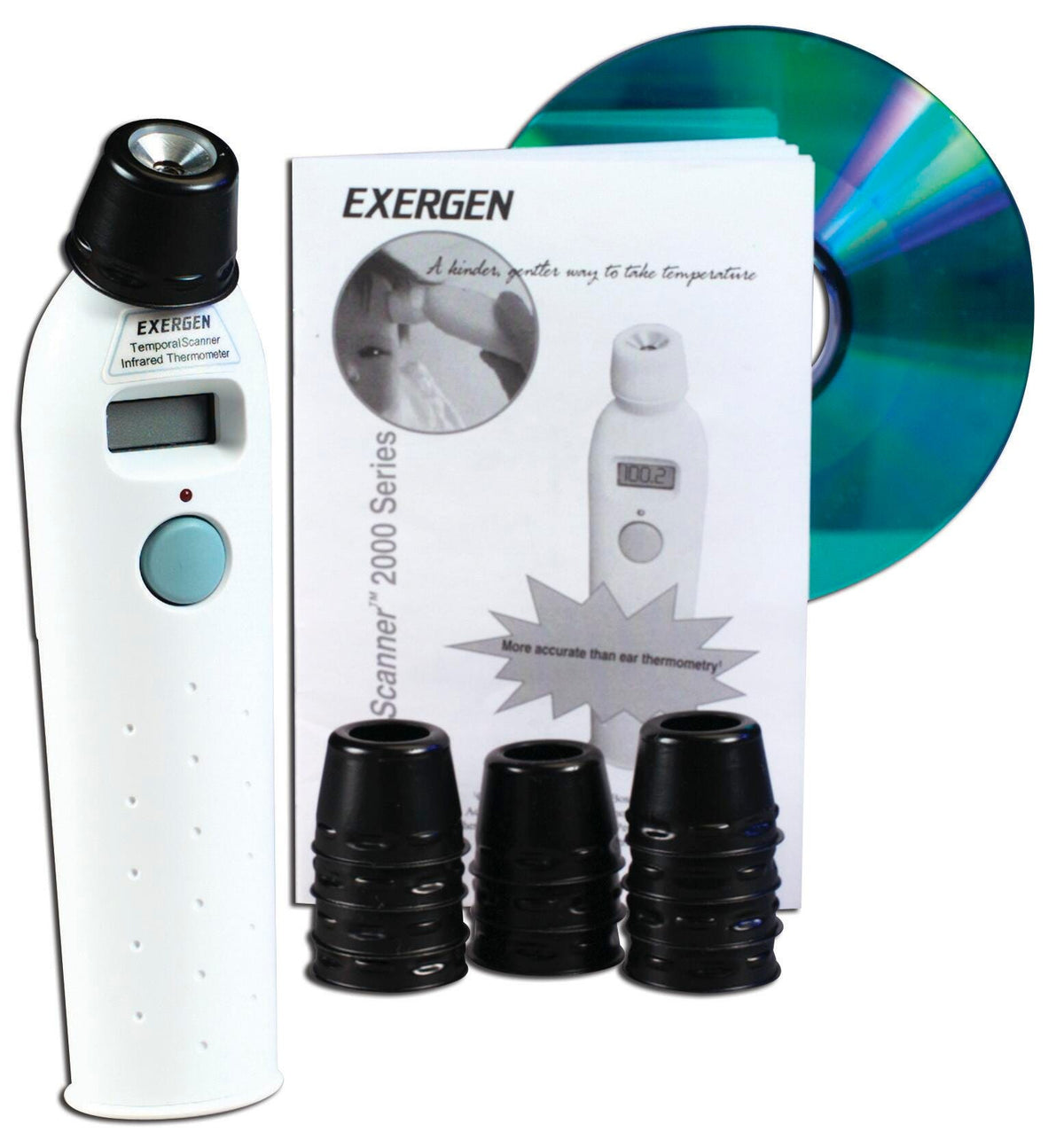 EXERGEN TEMPORAL SCANNER THERMOMETER