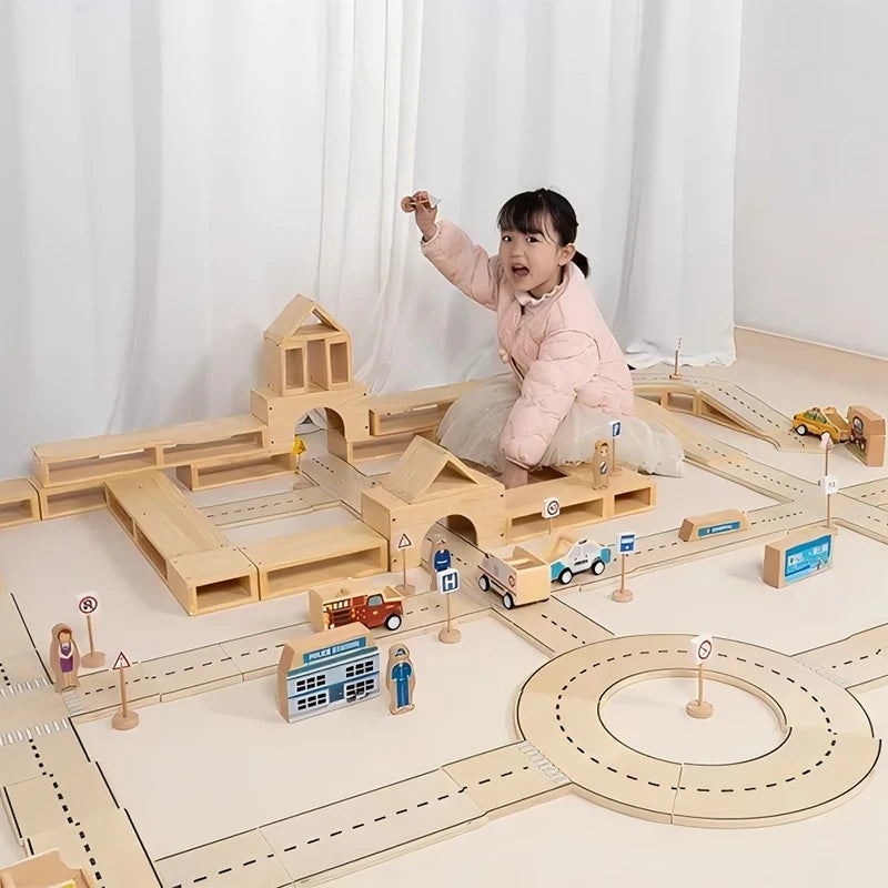 113-Piece New City Themed Blocks