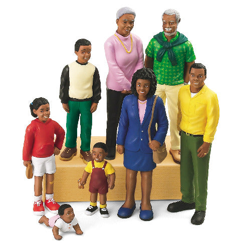 Block Play People-African