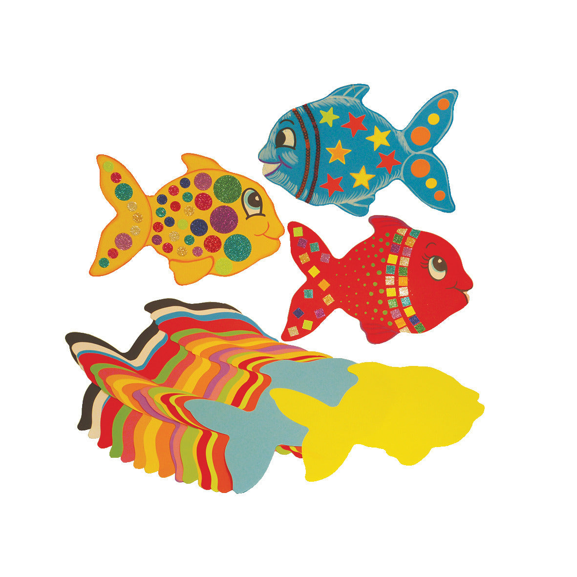 Jumbo Paper Fish Pack 100