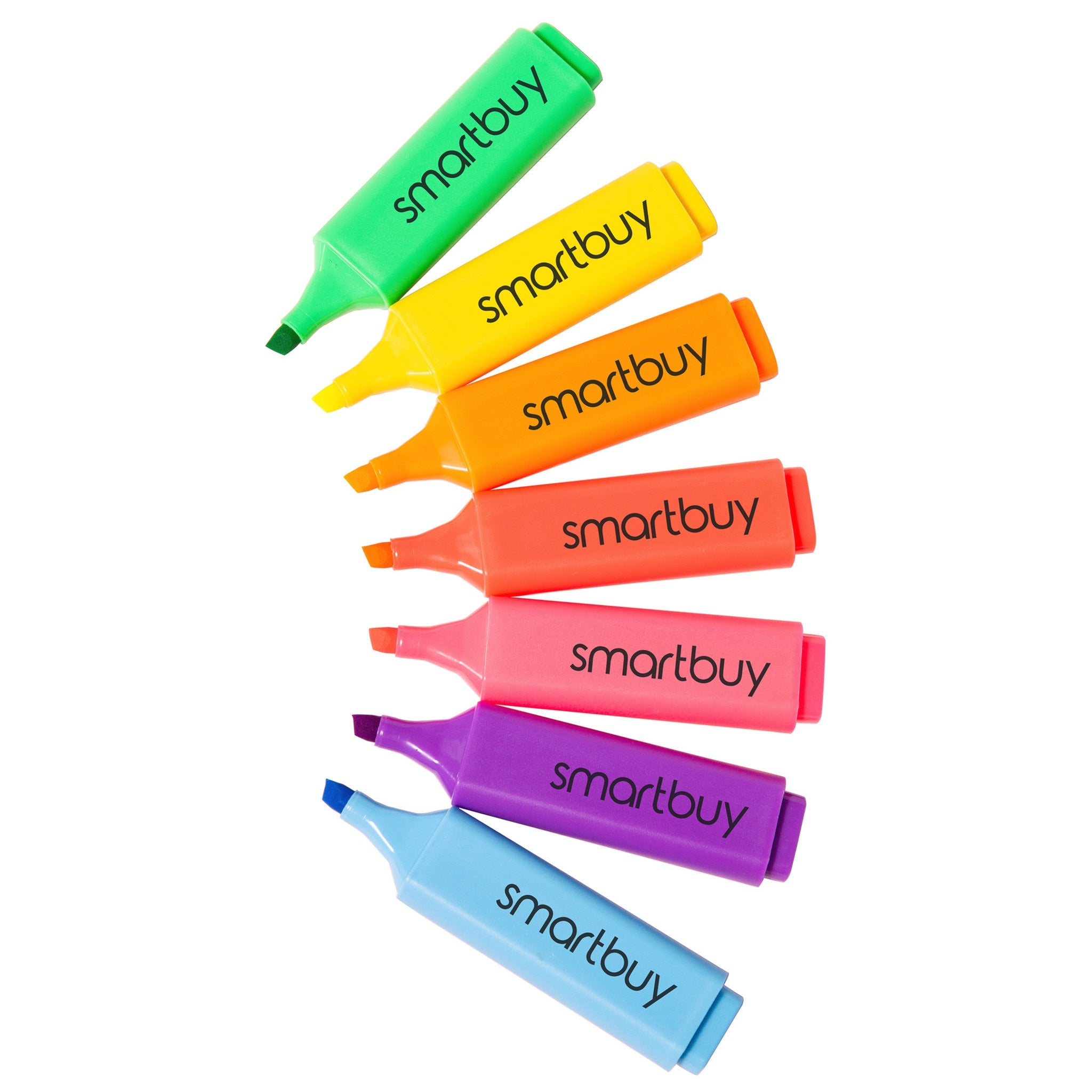 Smartbuy Highlighters Asst Pk6