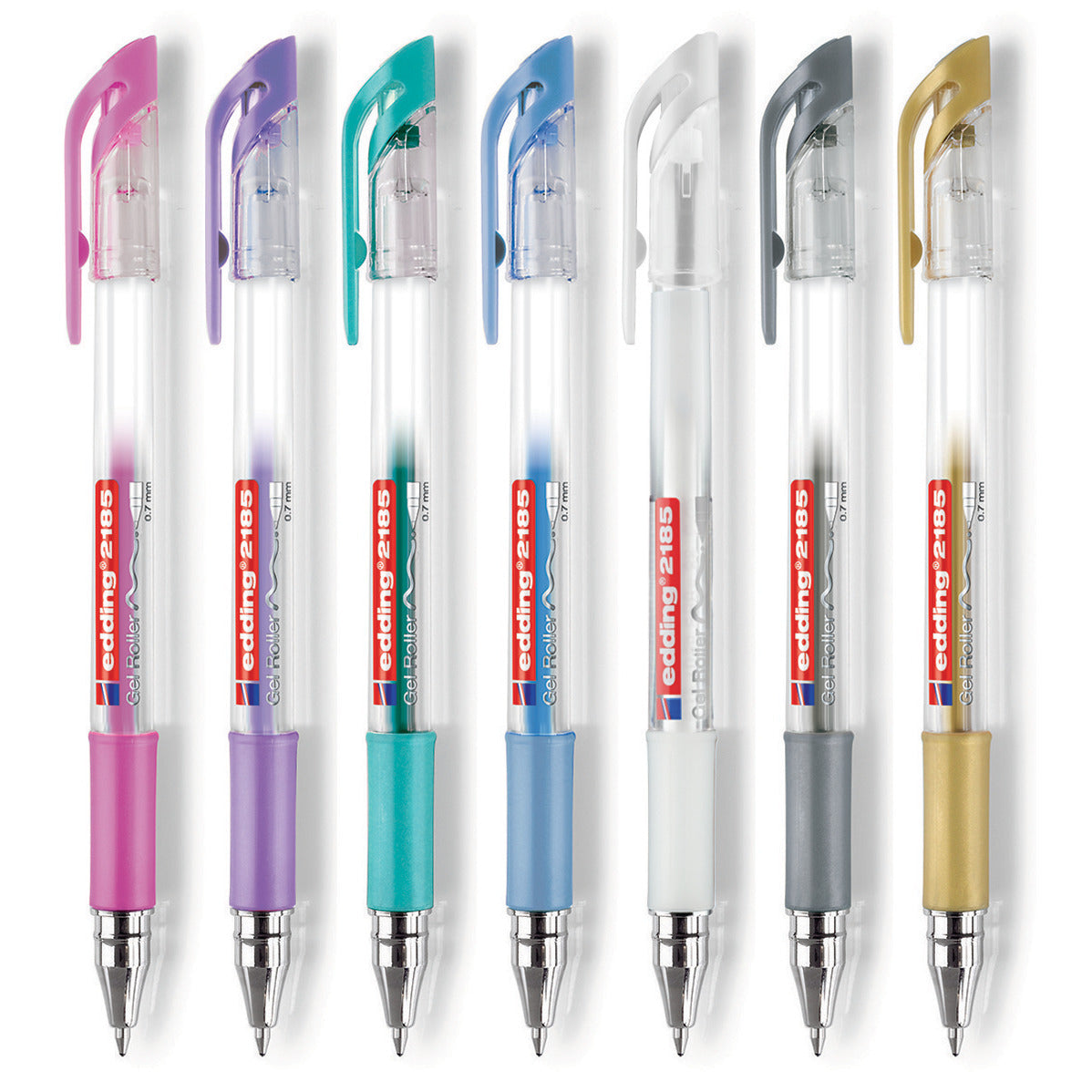 Pen Edding Metallic Gel Asst Pk7