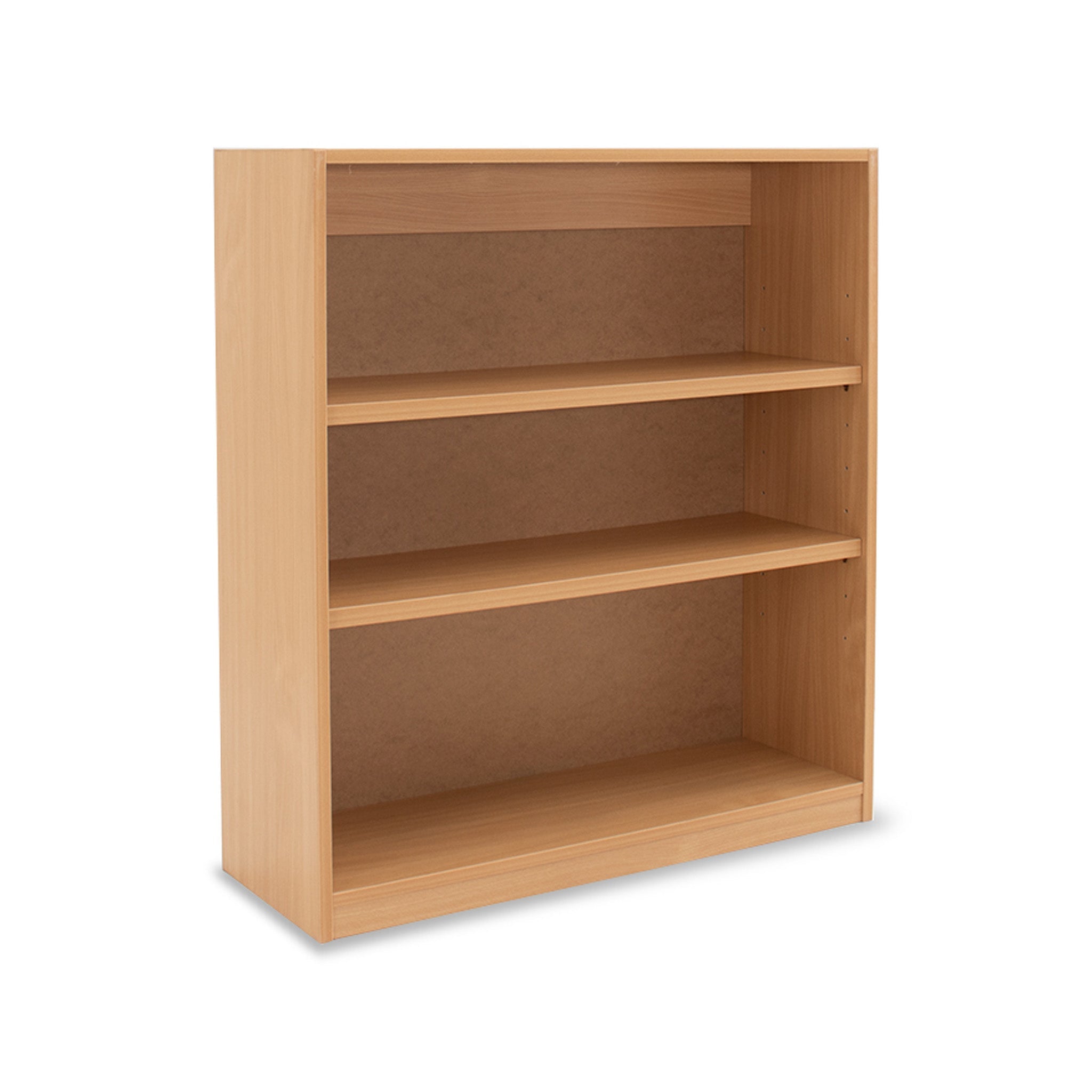 Monarch MEQ1000BC open bookcase with 2 adjustable shelves