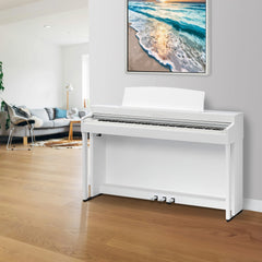 Kawai CN-301 digital upright piano - White