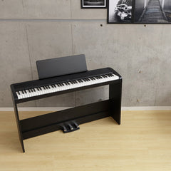 Korg B2 digital piano - Black (with stand and pedal unit)