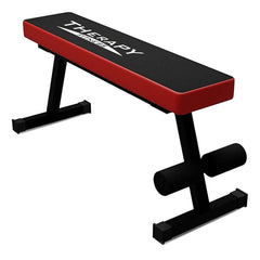 DS Flat Gym Bench Red/Black