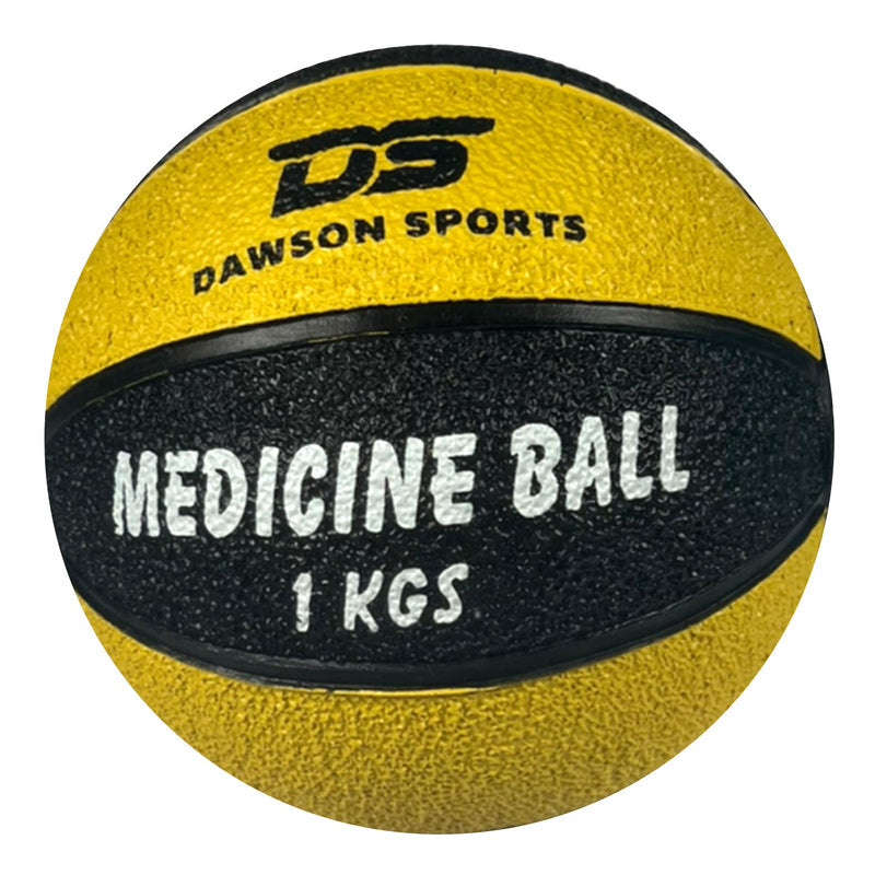 DS Medicine Ball - 1kg Black/Yellow