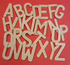 Upper Case Wooden Letters Pk 26