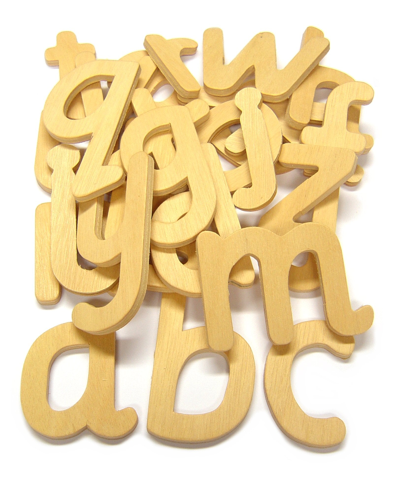 Lower Case Wooden Letters Pk 26