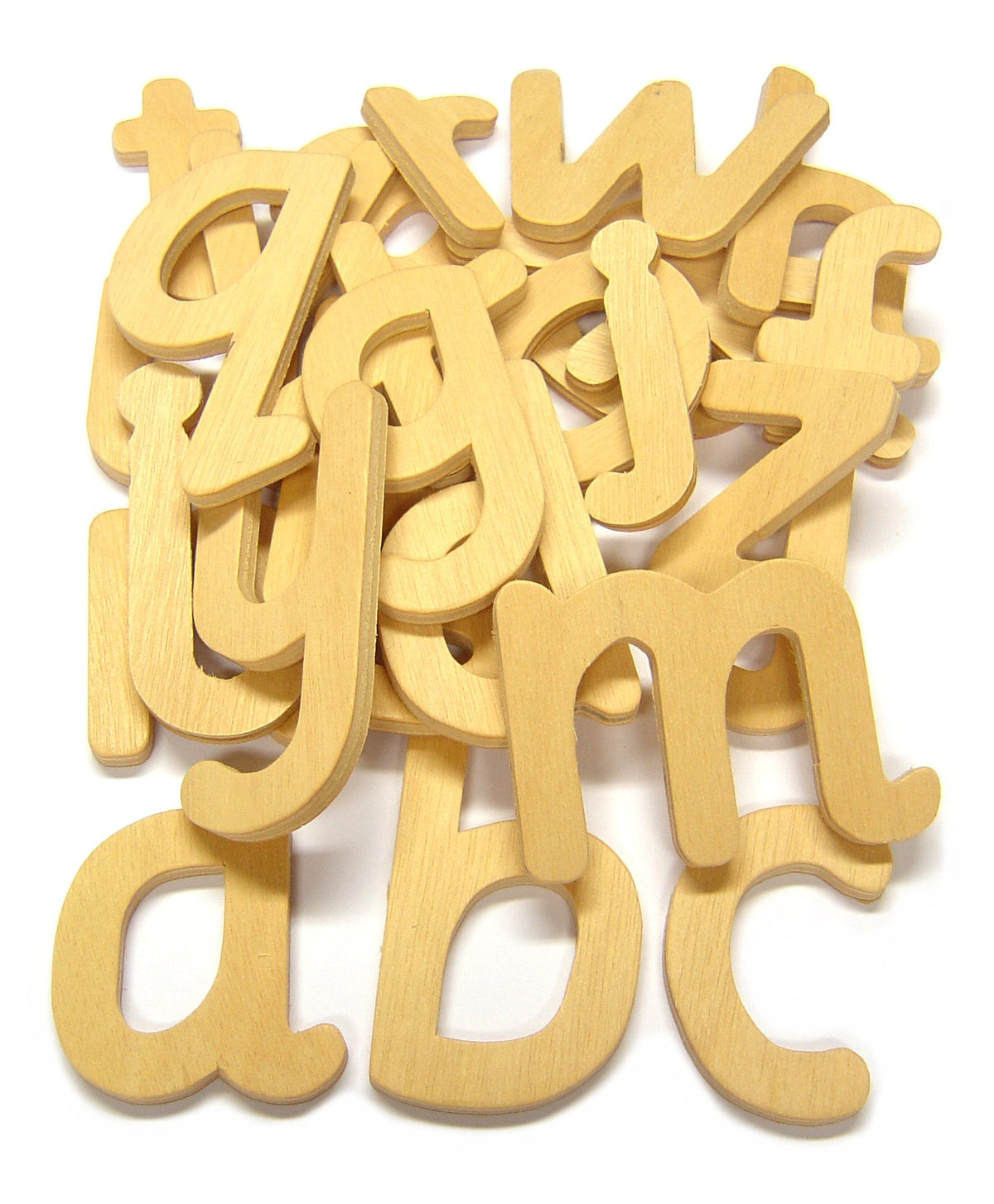Lower Case Wooden Letters Pk 26