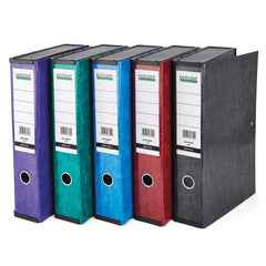 Box File F/Cap Gloss Red Bx10