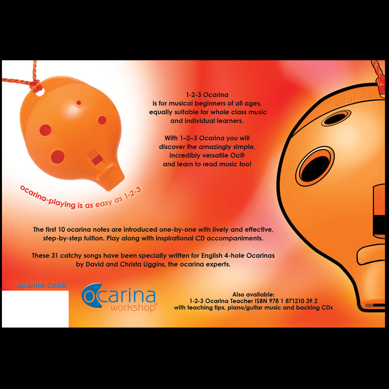 1-2-3 Ocarina Pupil\'s book only