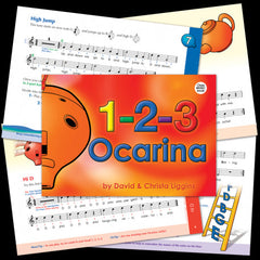 1-2-3 Ocarina Pupil\'s book only