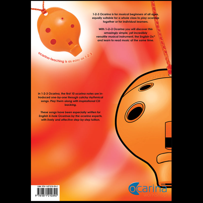 1-2-3 Ocarina Teacher with TWO free CDs