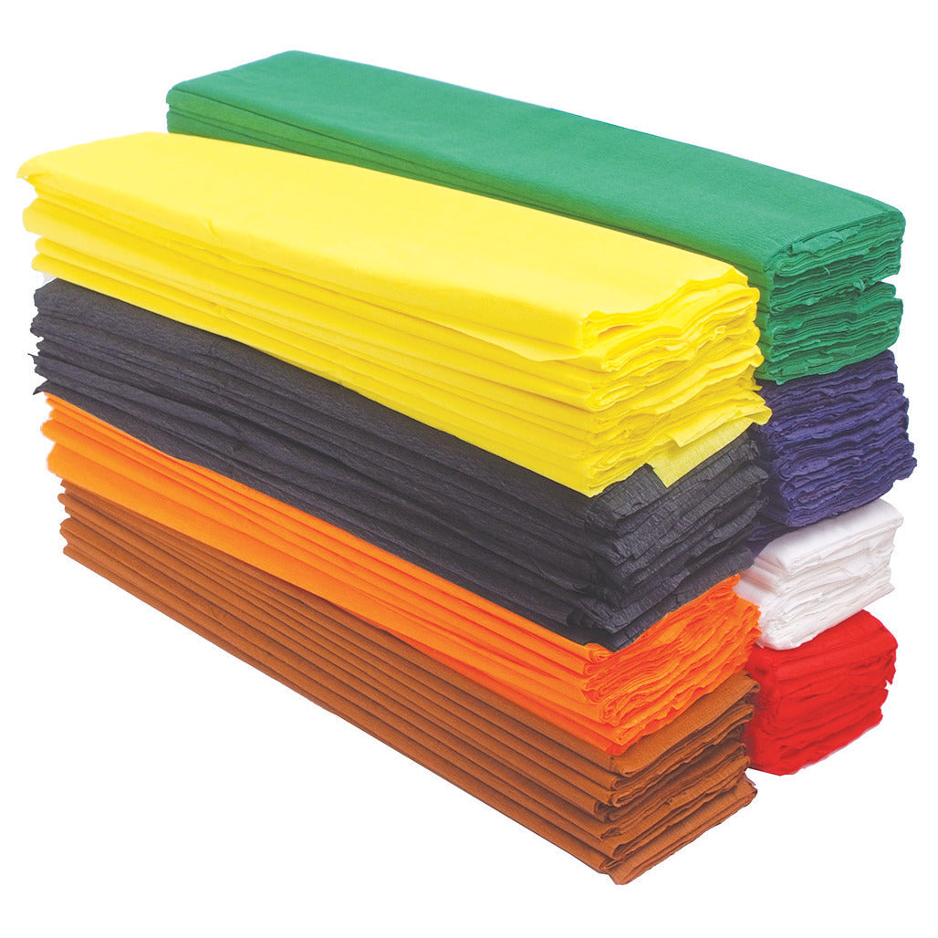 Paper Crepe Red 3Mx510Mm Pack 10