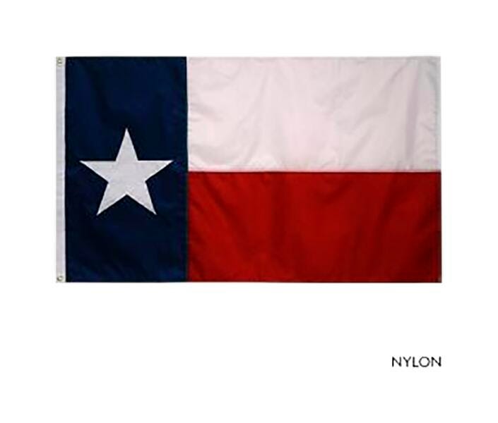FLAG - ANNIN CLASSROOM FLAG TEXAS STATE - NYLON - 12 X 18 INCH