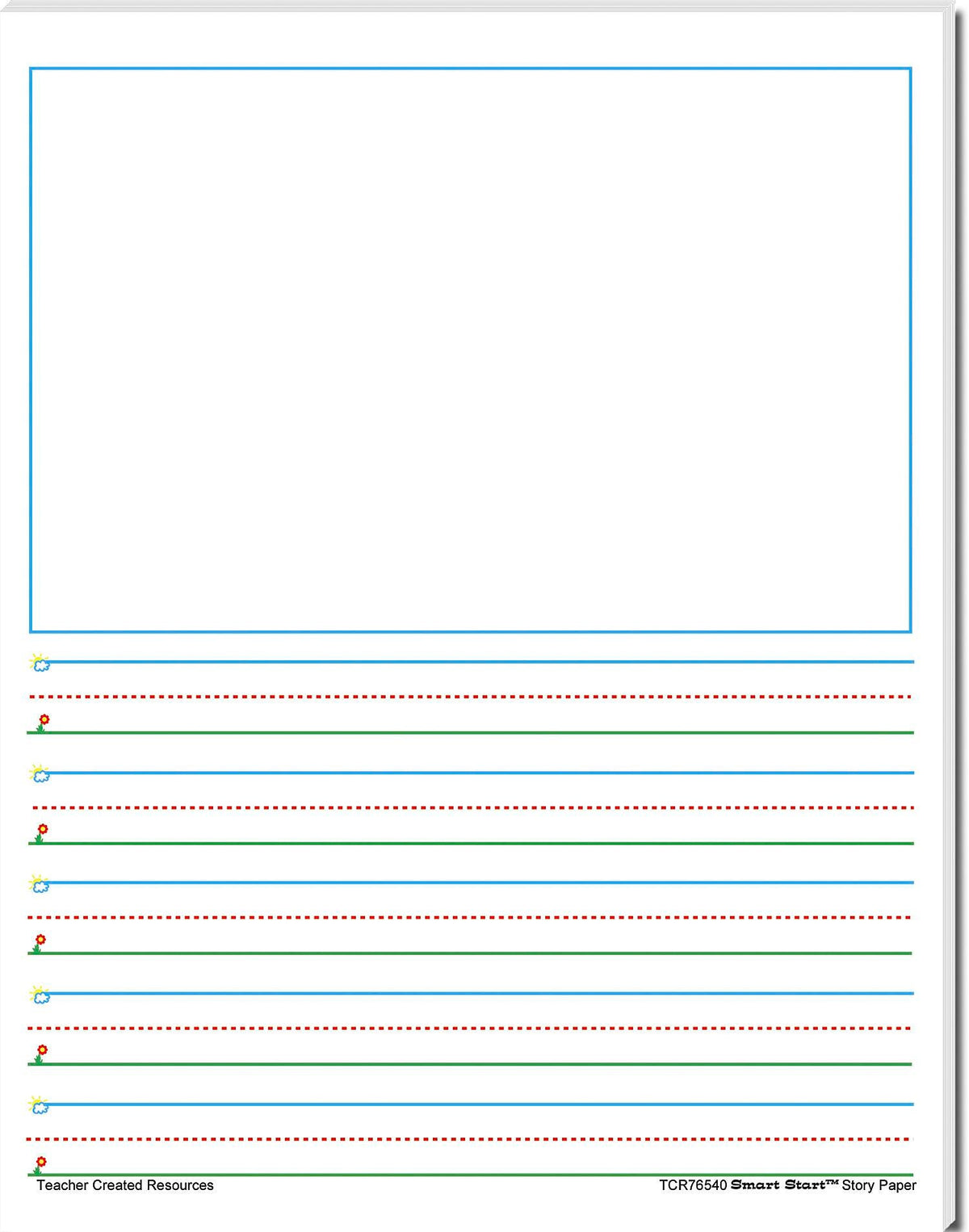 PAPER TABLET 1-2 SMART START STORY 40 SHEETS