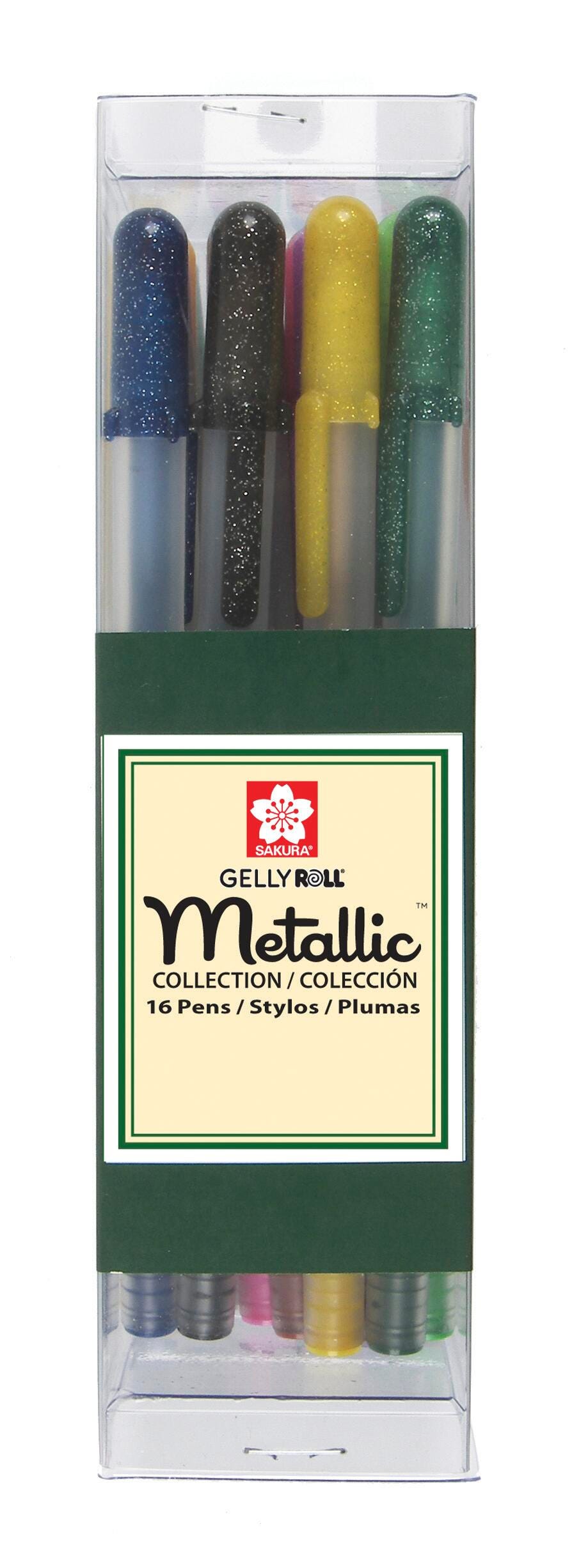 PENS GELLY ROLL METALLIC COLLECTION SET OF 16