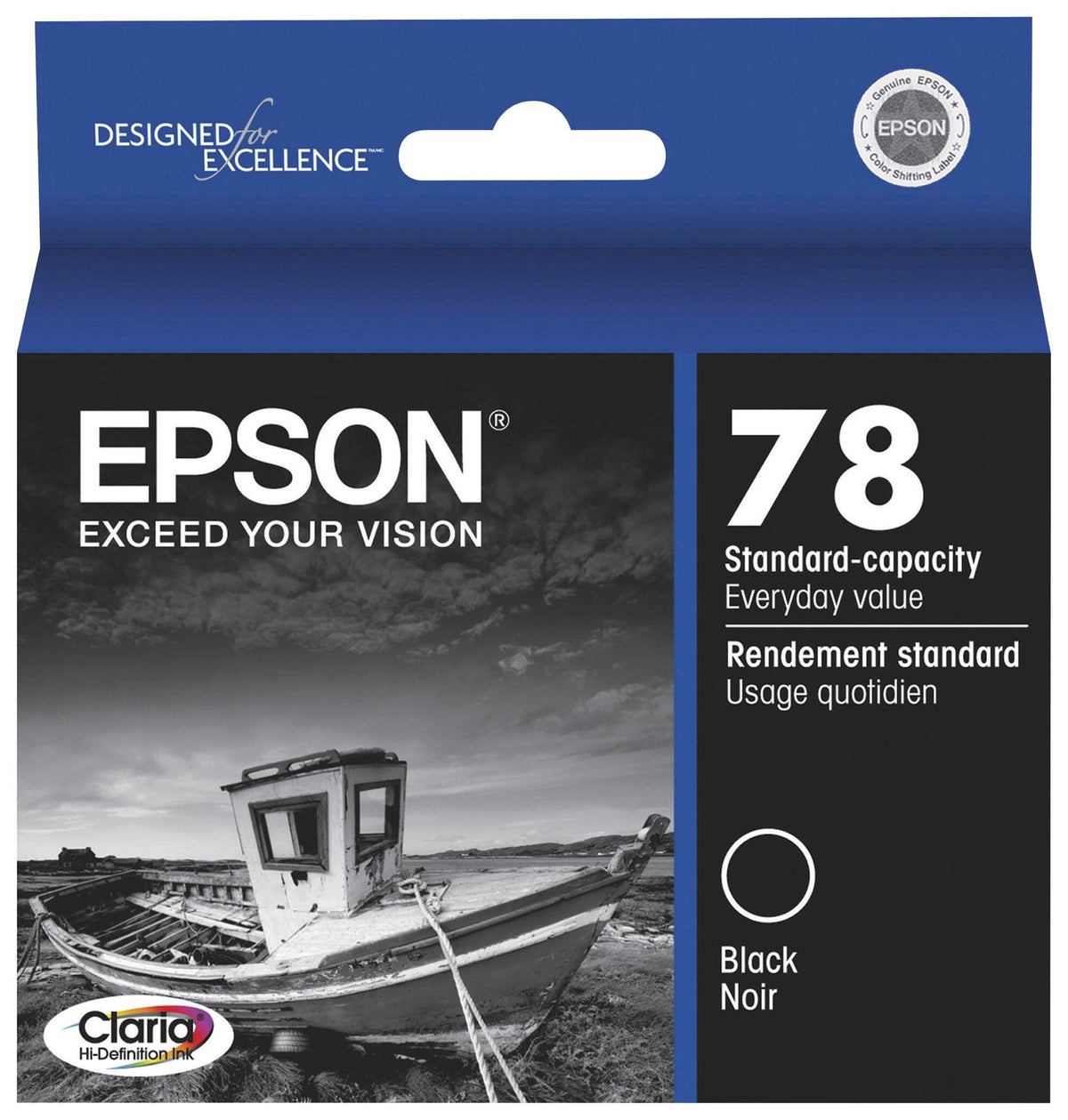 CARTRIDGE INK TONER EPSON CLARIA EPST078120S BLACK