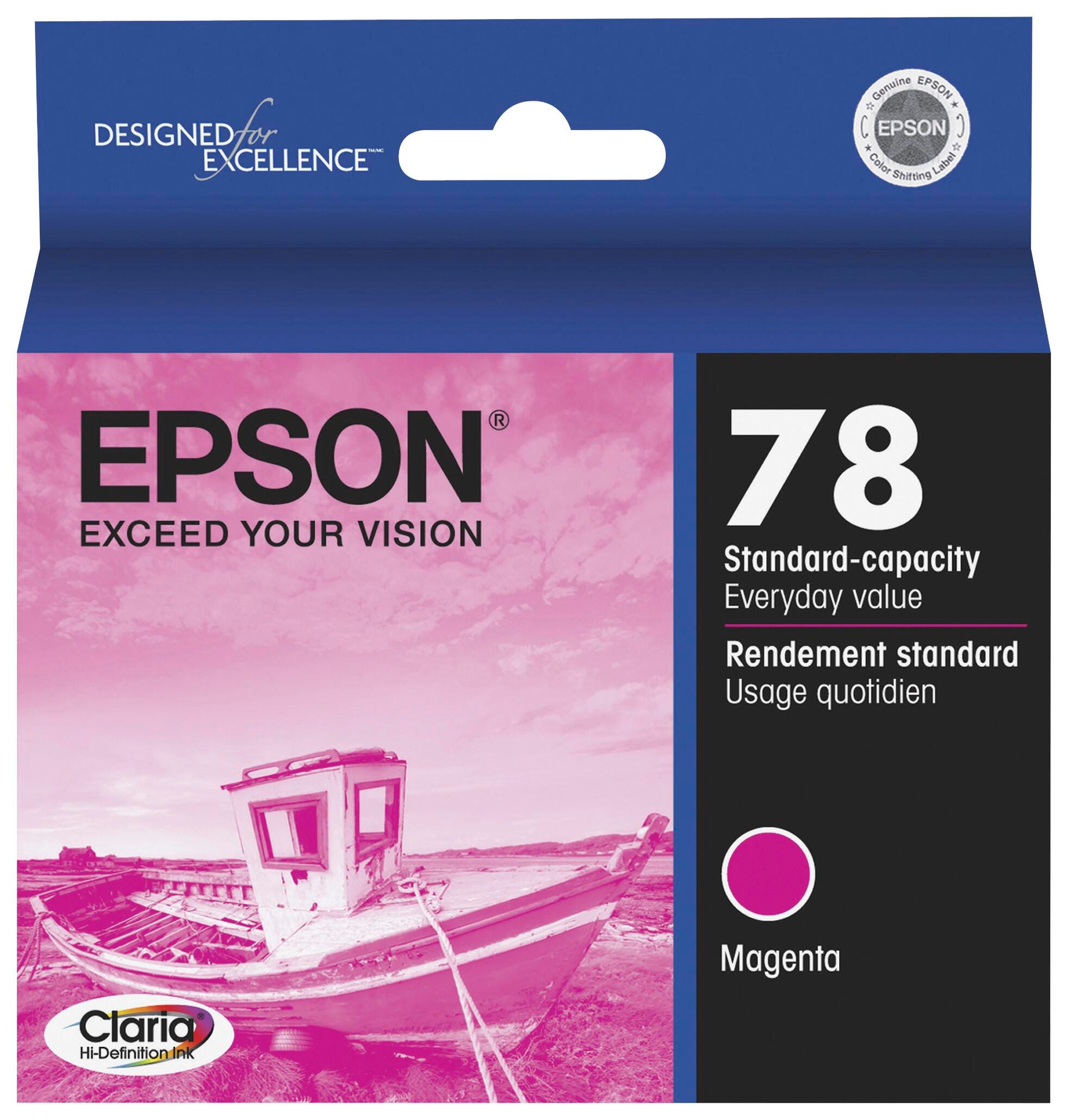 CARTRIDGE INK TONER EPSON CLARIA EPST078320S MAGENTA