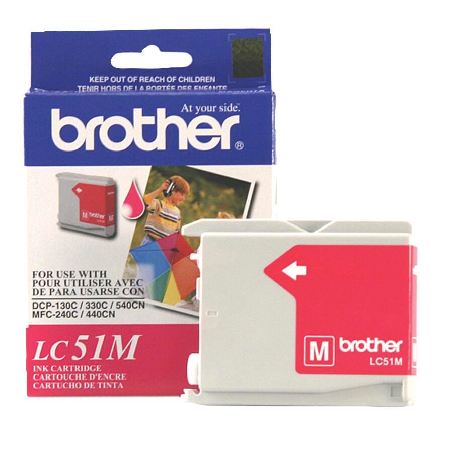 CARTRIDGE INK TONER BROTHER BRTLC51M MAGENTA