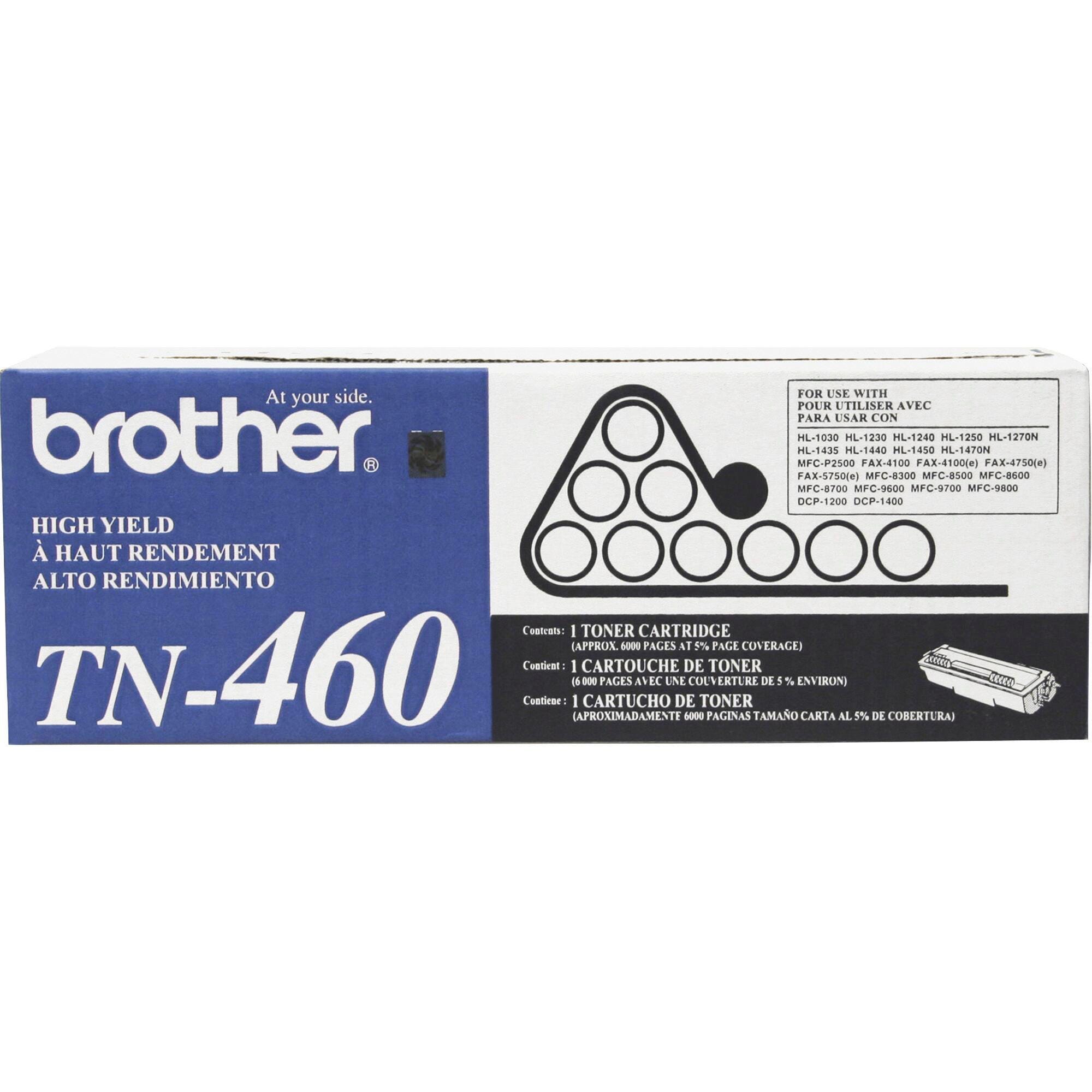 CARTRIDGE INK TONER BROTHER BRTTN460 BLACK