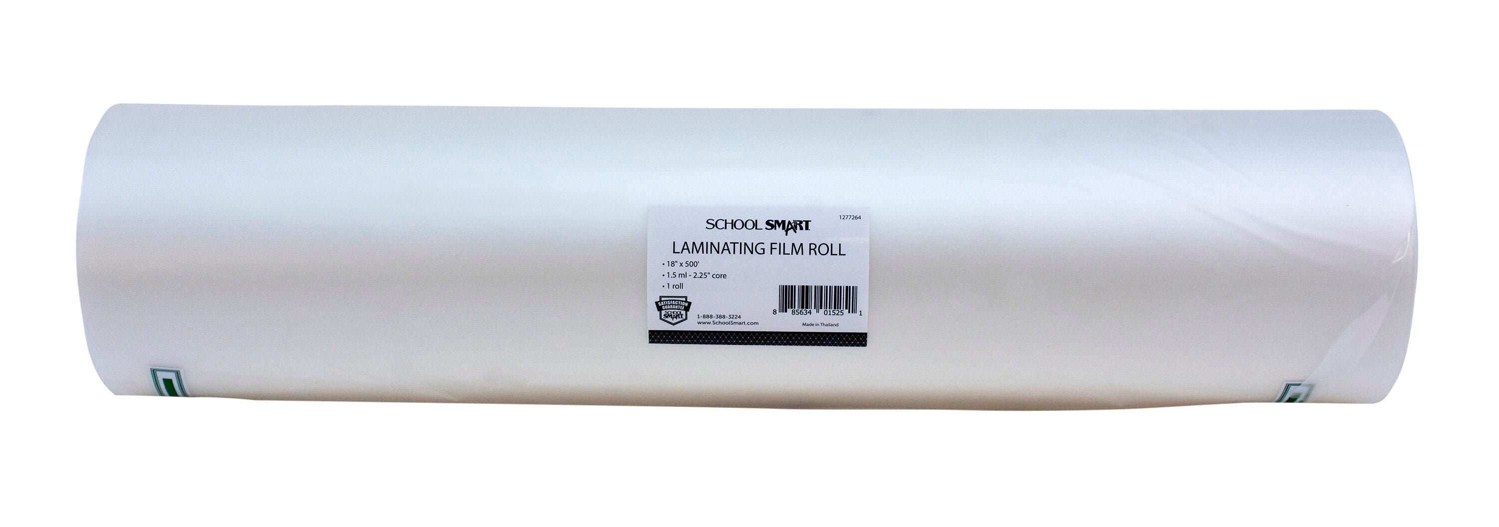 LAMINATING FILM 1.5ML 18INX500FT 2.25IN CORE SCHOOL SMART