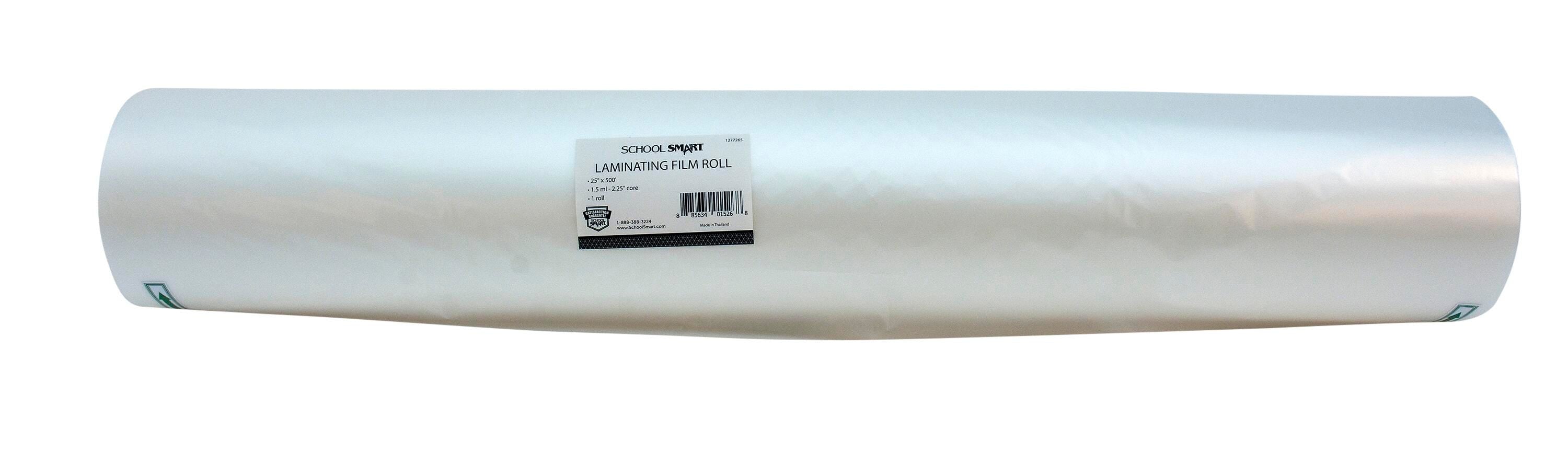 LAMINATING FILM 1.5ML 25INX500FT 2.25IN CORE SCHOOL SMART