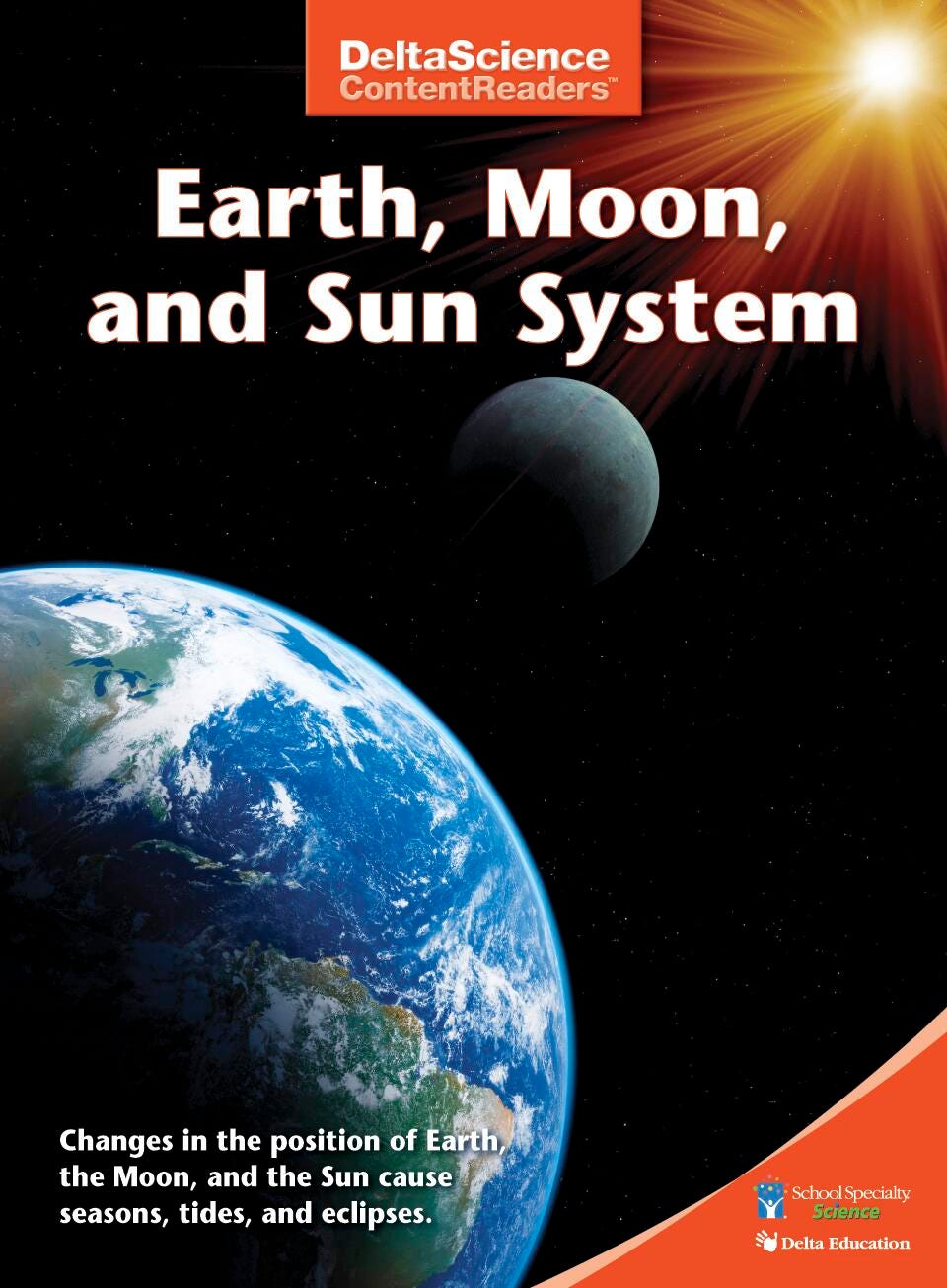 RDR DSCR EARTH MOON AND SUN RED P/8